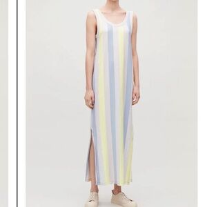 Cos striped sleeveless dress